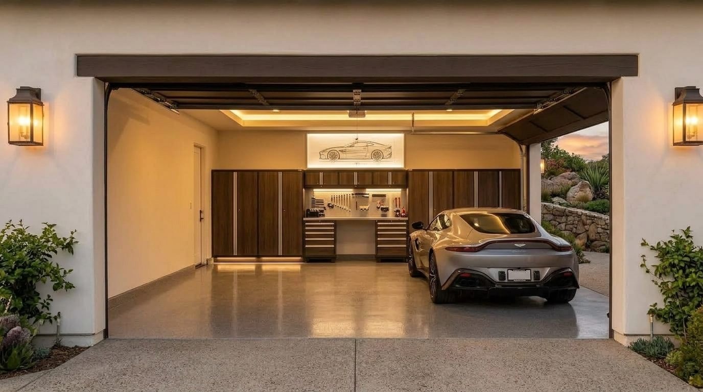 Avery Elite Garage Door Precision Mechanical Workshop in Orting, WA